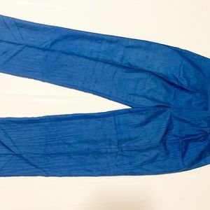 Bocci blue 100% pure silk pants size 40